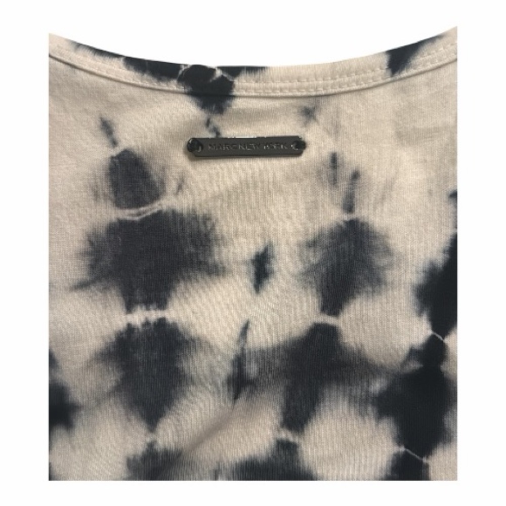 Marc New York Black and White Tie-Dye Sleeveless Dress Size 1X - Picture 3 of 4